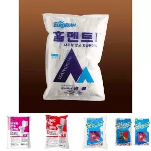 쌍곰 2kg 1개 내수성 내장용 홈멘트 백시멘트화장실/욕실/보수용/보수/시멘트/흰색/바닥/타일/백시멘트