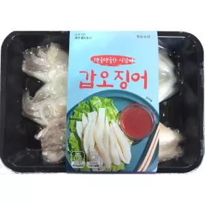 손질갑오징어 2마리 볶음용/중식당/구이용/한식당/쫄깃한맛