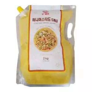 오뚜기 오쉐프 허니 머스타드 드레싱 2kg 1개