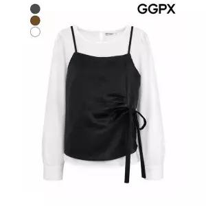 [GGPX]배색 다트 뷔스티에 세트 블라우스 GQ8SH044F_P435097832