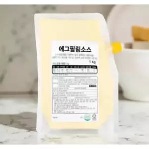 에그타르트 필링 초코 냉동 생지 반죽 간식 타르트 만들기 베이스 제빵재료 1kg