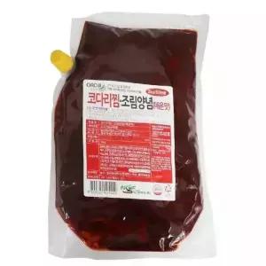 뉴그린 코다리찜 조림양념 매운맛2kg 1개