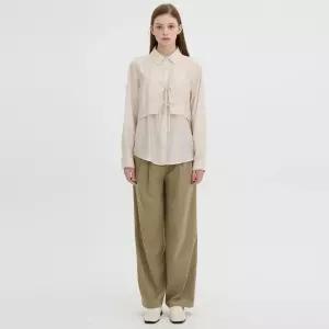 올리브데올리브 뱀부 투턱 슬랙스 팬츠 OH5SL284 119935