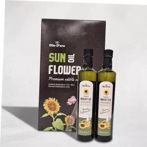 튀김기름 해바라기유 올리오도로 500ml 2P