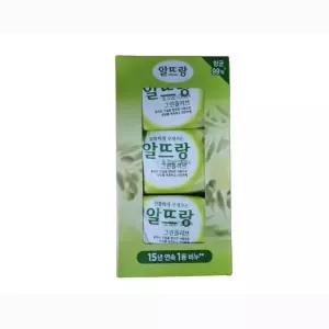 알뜨랑 비누 그린올리브140g 3개입 세수비누 화장비누