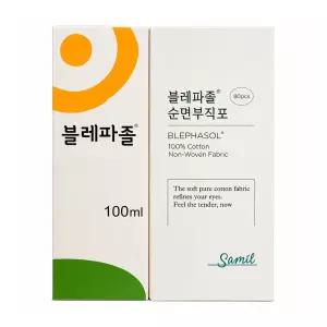 블레파졸 아이리무버 100ml + 순면 부직포 80매