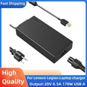 레노버 Legion Y720-15 Y7000P P50 P51 P70 P71 W540 W541 45N0501용 20V 8.5A 170W USB AC 노트북 전원 어