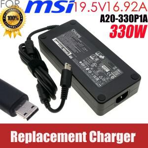 MSI 레이더 GE68HX 13VI-235AU 게임용 노트북 전원 공급 장치 A20-330P1A A330A018P 용 19.5V 16.92A 330W