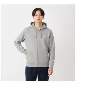 챔피온 베이직 C로고 레귤러핏 후드 집업 Oxford Grey CHPM261JBHZ041OG