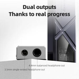 FiiO KA13 듀얼 CS43131 하이파이 무손실 오디오 550mW 3.5mm USB DAC 헤드폰 앰프 출력 데스크탑 모드 음