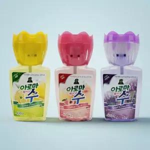두온달 피치향 아로마워터 실내 방향제 400ml 은은한향 향기병