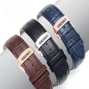 세이코 시계줄 버클 스트랩 나비 SEIKO 가죽 호환
