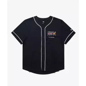 NEW ERA 오라클 레드불 레이싱 메쉬 셔츠 네이비