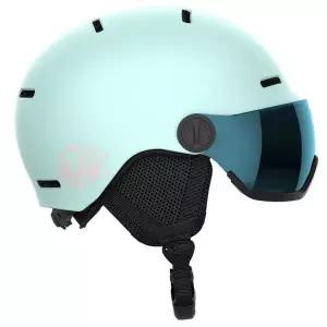 [프로암스키]살로몬 주니어 바이저 헬멧 2526 SALOMON ORKA VISOR Bleached Aqua