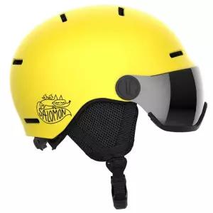 [프로암스키]살로몬 주니어 바이저 헬멧 2526 SALOMON ORKA VISOR Vibrant Yellow