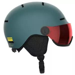 [프로암스키]살로몬 주니어 바이저 헬멧 2526 SALOMON ORKA VISOR North Atlantic