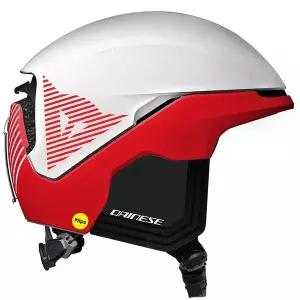 [프로암스키]다이네즈 소프트쉘 헬멧 2526 NUCLEO MIPS LILY WHITE/RACING RED
