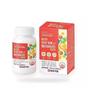 [셀러허브]일양약품 우리가족 멀티비타민 츄어블 1000mg 60정(2개월분)(SH) (S52595235)