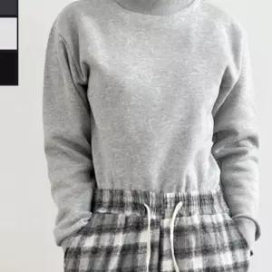 여성 데일리웨어 따뜻한 기모안감 데일리 반목폴라티 기모목폴라 기본티 상의 이너 DWBA1664
