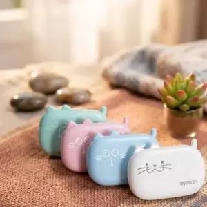 [골드스마일]휴대용 고양이 캐릭터 케이스 보관함 세트 세트 도구 하드 드림