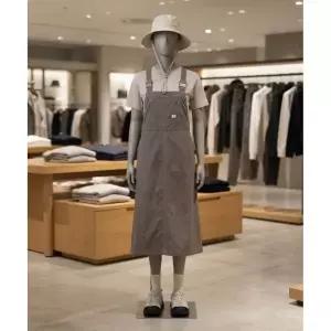 [스노우피크] snowpeak APPAREL 클랜드 오버롤 원피스 S26ZWDOP11 Vintage Gray 388682