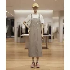 [스노우피크] snowpeak APPAREL 워크 오버롤 원피스 S25SWFOP11 Light Khaki 388663