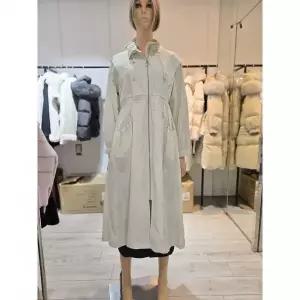 한정수량 셔링 포인트 하이넥 롱 플레어 점퍼 EQ1WC-261 2851435