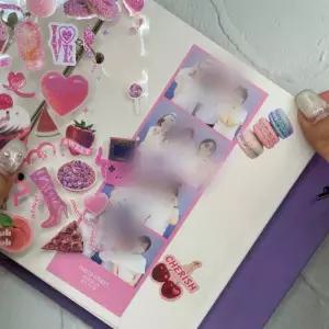 접착식앨범 접착앨범 인생사진 네컷 접착식 포토북 퍼플 네컷포토북 사진보관 꺼내서보는