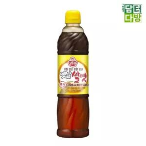 오뚜기 옛날 쌀엿(조청) 1.2kg물엿 올리고당 가정용 영양 간식용 업소용 대용량 전통 곡물 배조청 조청 우