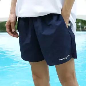 발렌 레터링 밴딩 수영복 스윔팬츠
