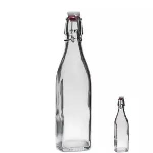 [하프클럽/알티피아]보르미올리 사각 스윙유리병 500ml 투명