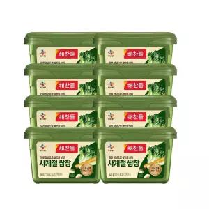 코스트코 해찬들 사계절쌈장 500g x 8 식자재 대용량 자취 캠핑 홈파티 500g