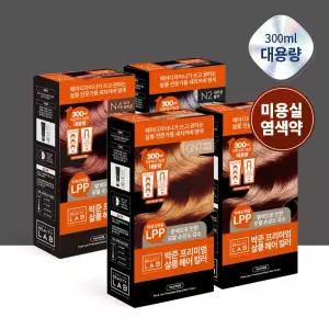 [새치뿌리염색]박준뷰티랩 미용실 새치커버 염색약 300ml 대용량(4컬러)