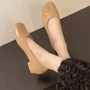 에나멜 플랫슈즈 발레리나플랫 웨딩슈즈 본식웨딩 발편한웨딩 플랫웨딩-WFQUDUG