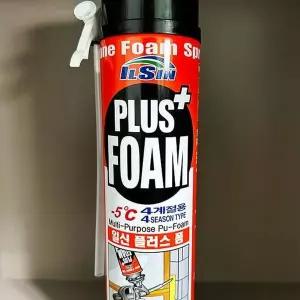 일신 플러스폼 폴리우레탄 건용 스프레이 발포 본상품 난연 폼건