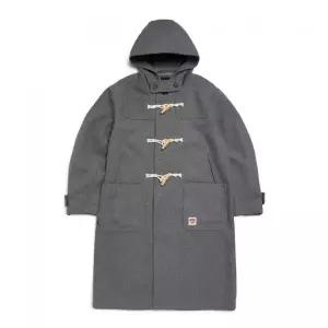 마크곤잘레스 하트컬렉션 후드 더플 롱 코트 GREY