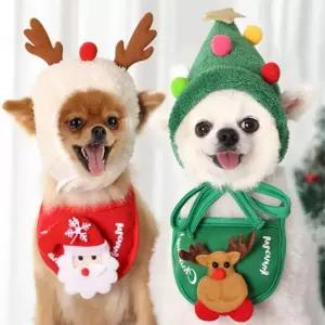 크리스마스 강아지악세사리 강아지케이프 강아지 스카프 강아지크리스마스소품