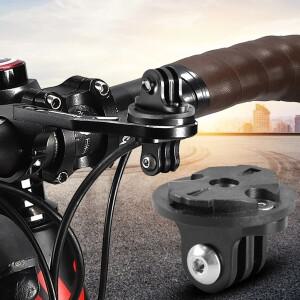 자전거 카메라 마운트 홀더 브래킷 어댑터 사이클링 전면 라이트 스탠드 Garmin Gopro 용 컴퓨터