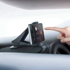 범용 자동차 휴대폰 거치대, 이지 클립 마운트 스탠드 패널, 다기능 대시보드, GPS 내비게이션 브래킷