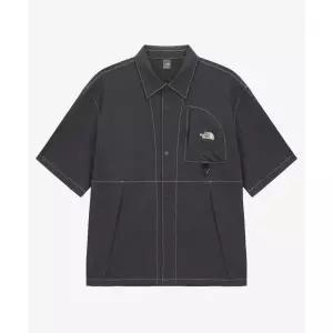 노스페이스 NH8SS01A 피크힐 반팔 셔츠 DARK GRAY