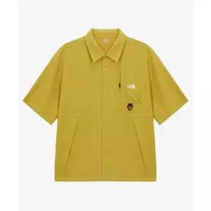 노스페이스 NH8SS01C 피크힐 반팔 셔츠 MUSTARD