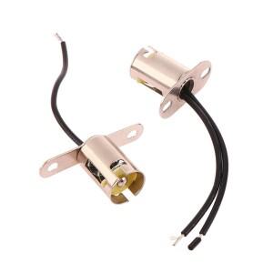 혁신적인 1157 BAY15D 자동차 브레이크 라이트 방향 지시등 LED 전구 와이어 어댑터 DIY 램프 소켓 홀더