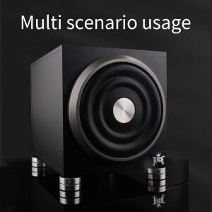 4Pcs 고품질 오디오 파일 충격 댐핑 패드 HIFI 스탠드 피트 스피커 안정화 CD 알루미늄 절연 발
