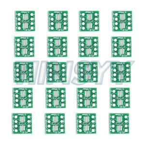 20PCS TSSOP8 SOP8-DIP8 전송 보드 DIP 핀 피치 어댑터