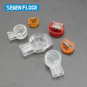 100PCS UY1 UY2 커넥터 와이어 스플라이스 K1 K2 K3 RJ45 배선 이더넷 전화 케이블 코드 네트워크 터미널