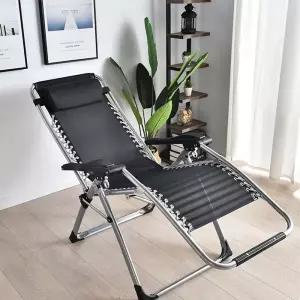 리클라이너 의자 럭셔리 1인용 안락의자 낚시 튼튼한 스틸 캠핑체어 접이식 휴대용