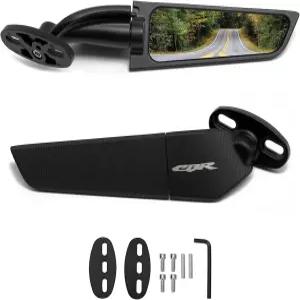 오토바이 미러 윙 후방 사이드 조절식 360 혼다 CBR 1000RR 650R 500R 400R