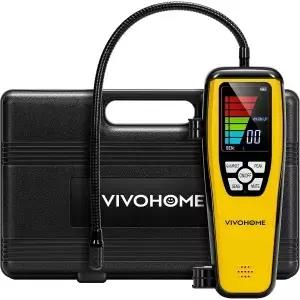 VIVOHOME HVAC 냉매 프레온 누출 감지기 충전식 배터리 포함 R134a R410a R1234yf R454B R32 CFCs HCFCs