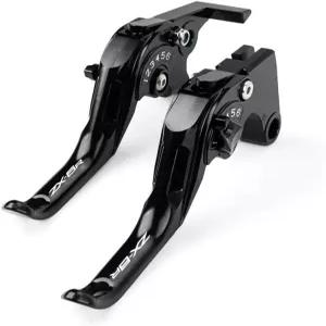 LLIDFONK CNC 쇼티 브레이크 및 클러치 레버 가와사키 닌자 ZX-6R 2019-2026년 호환 슈퍼스포츠 컨트롤