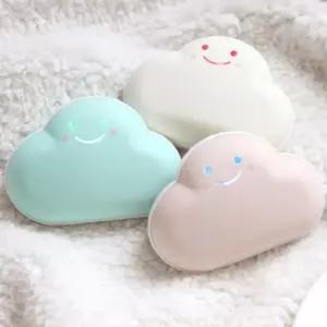 구름 USB 충전식 손난로 3600mAh 외장 보조 배터리